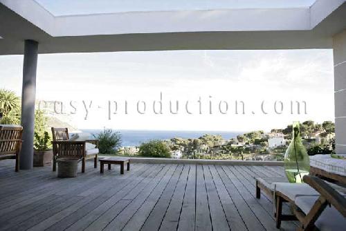 Production photo et location de villa contemporaine à Marseille