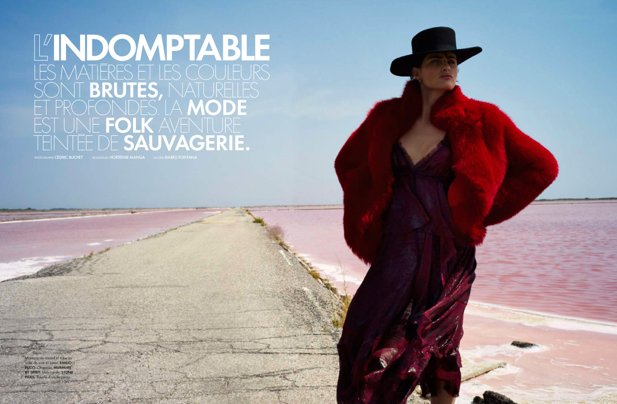 photo production in Marseille area for ELLE