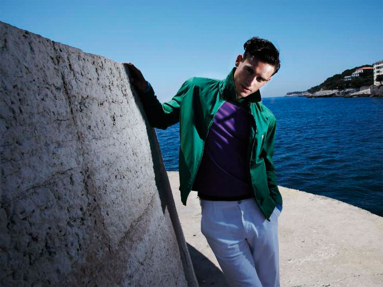 production photo pour lacoste a marseille