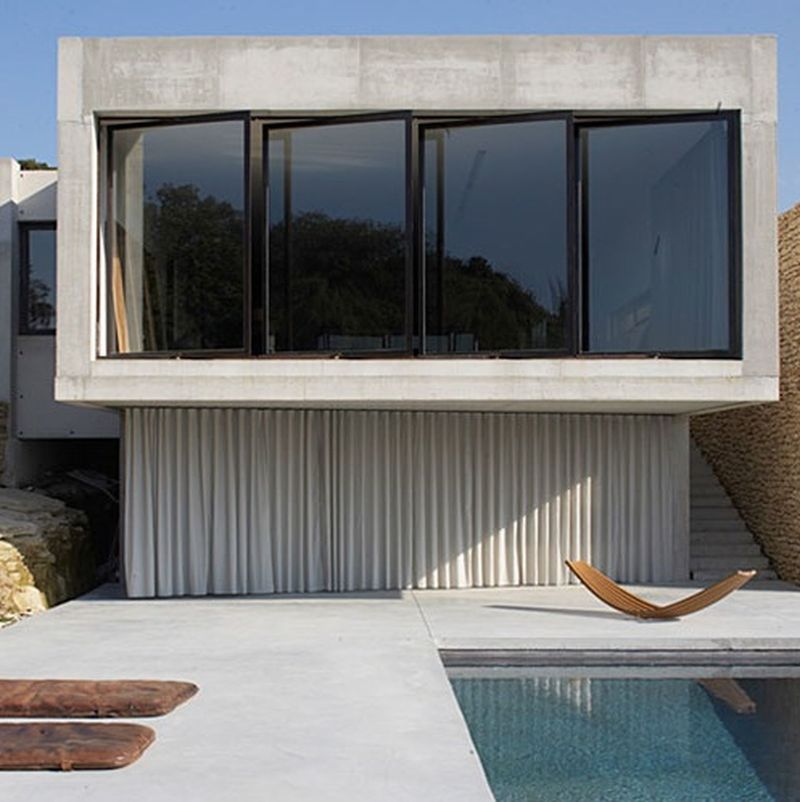 Maison d'architecte pour shooting de mode