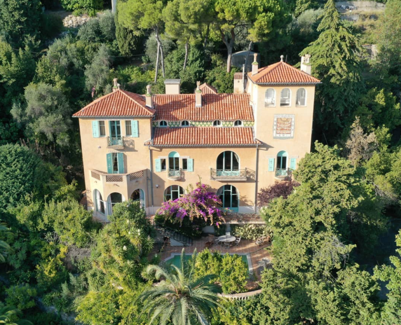 villa riviera à louer pour shooting côte d'azur