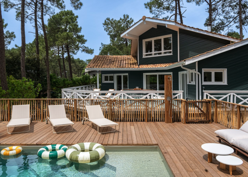 louer une maison pour un shooting à lacanau
