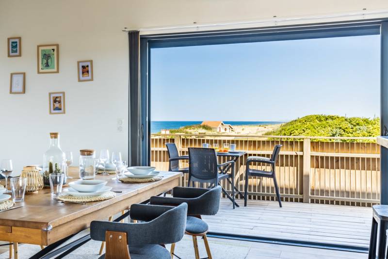 louer une villa vue mer pour cocktail biarritz