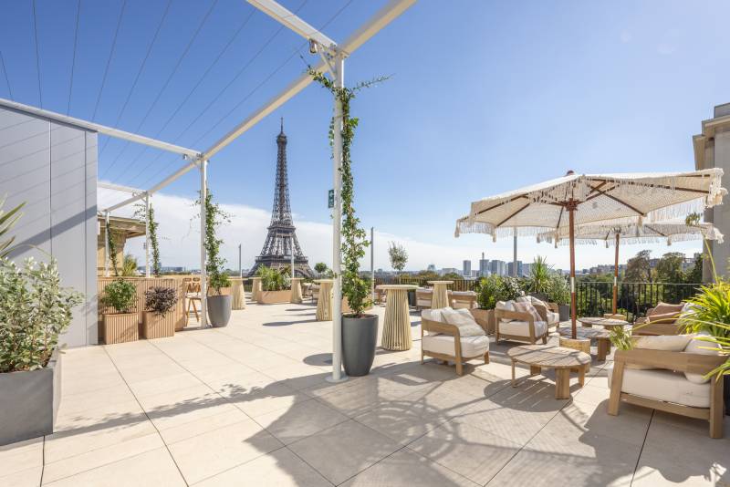 tournage rooftop Paris