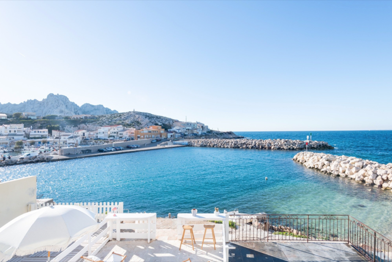 lieu à louer avec accès mer direct pour shooting photo à marseille