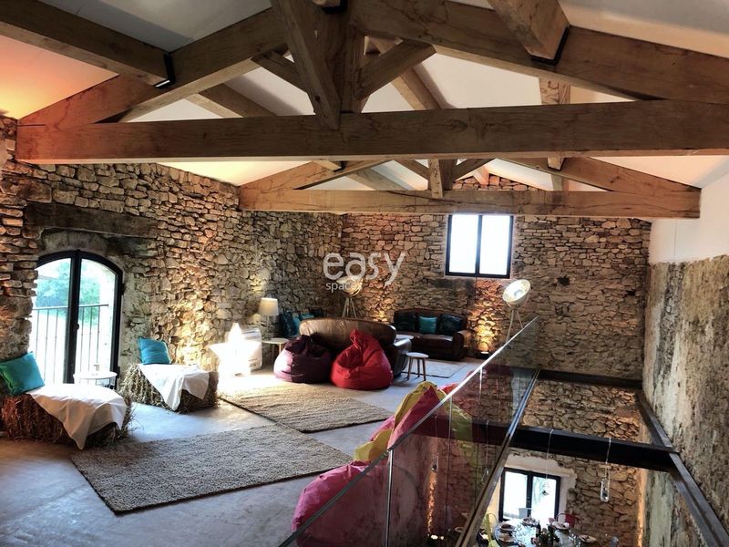 décor pour prises de vues dans le luberon