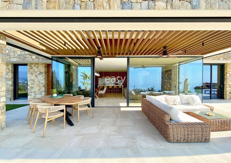 villa contemporaine vue mer pour tournage