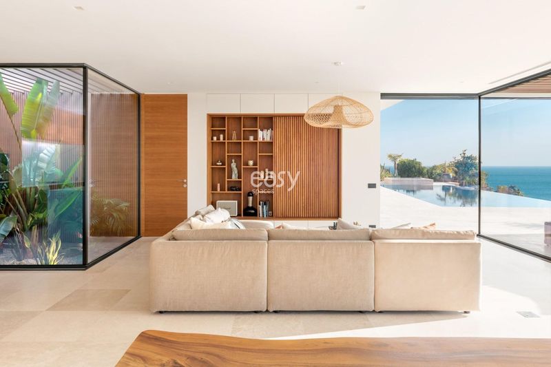 villa contemporaine pour production photo