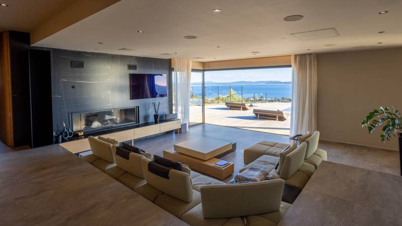 villa contemporaine vue mer à louer pour tournage paca