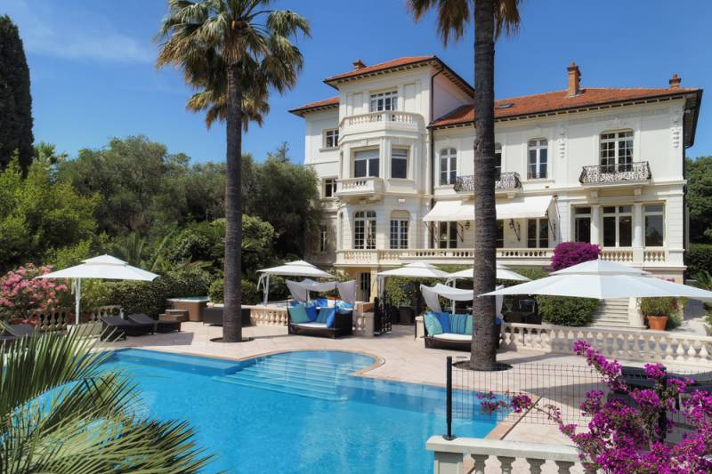 villa belle époque à louer pour shooting photo cannes