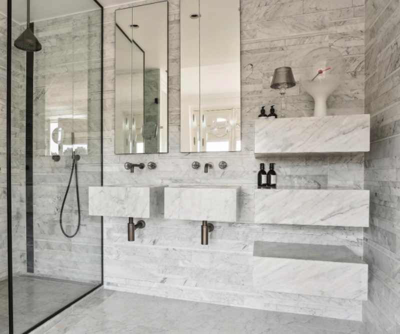 belle salle de bain pour tournage paris