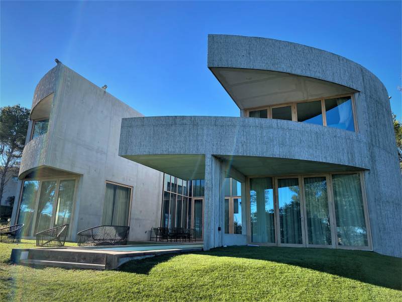 villa contemporaine pour shooting