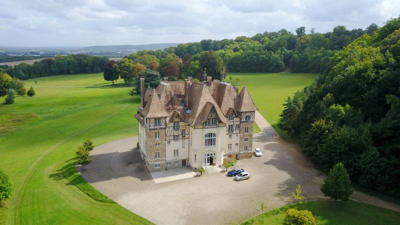 chateau pour tournage paris