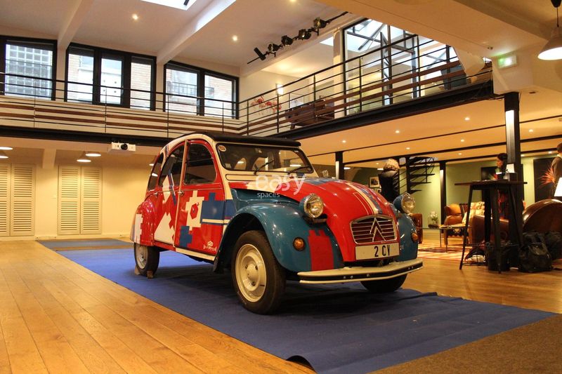 Location de lieu pour lancement véhicules paris 75