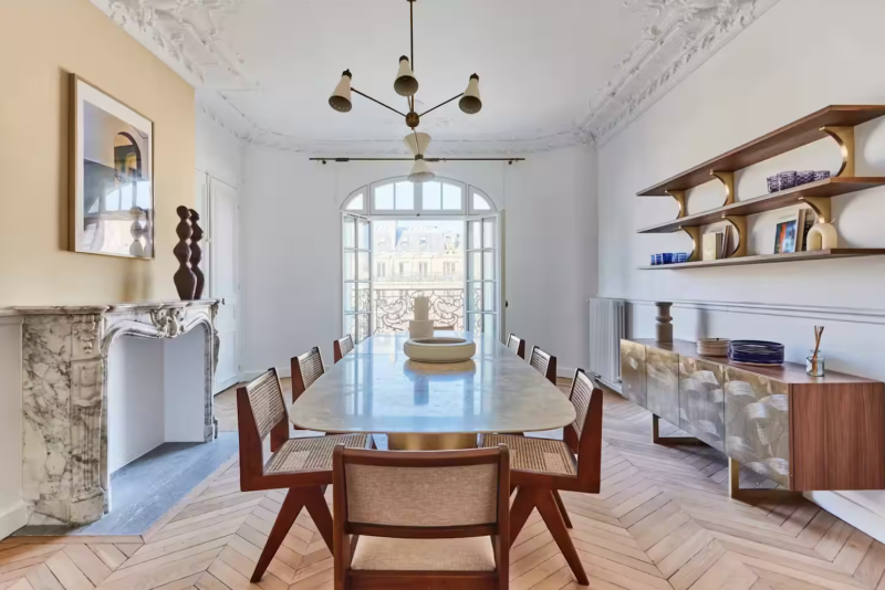 louer un appartement haussmannien épuré pour shooting paris