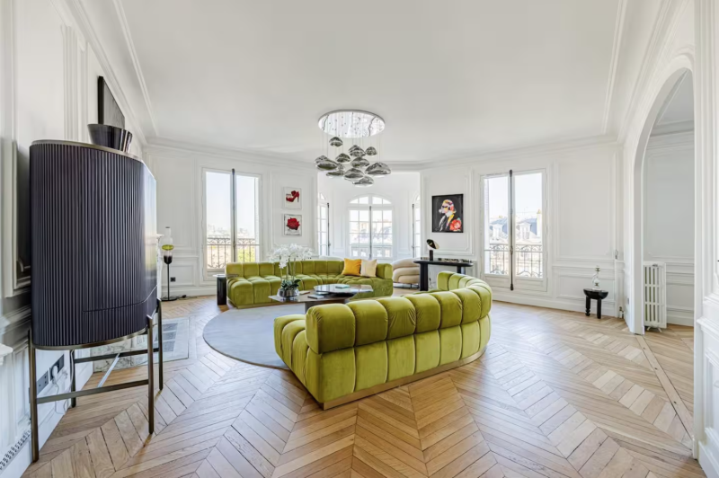 location appartement haussmannien d'exception pour tournage paris