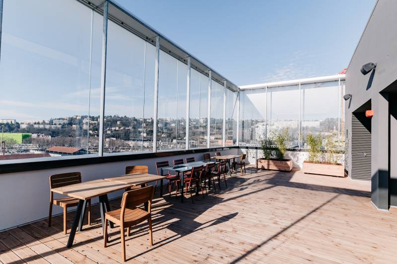 rooftop à louer pour événementiel lyon