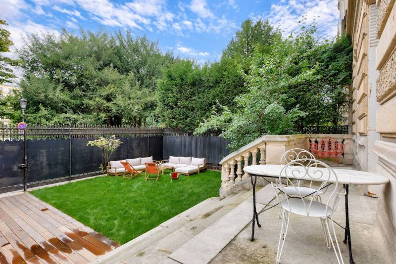 appartement avec jardin pour shooting paris