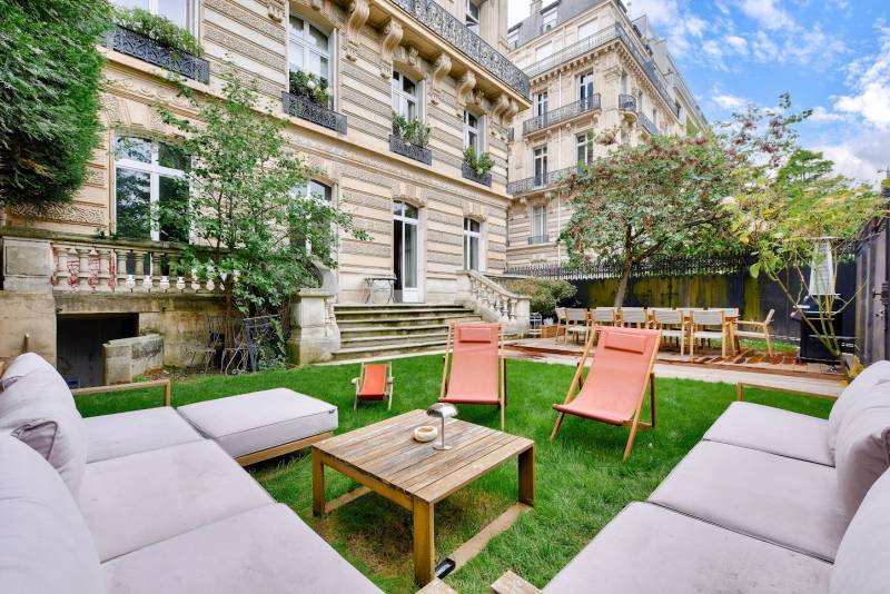 lieu pour événementiel avec jardin paris