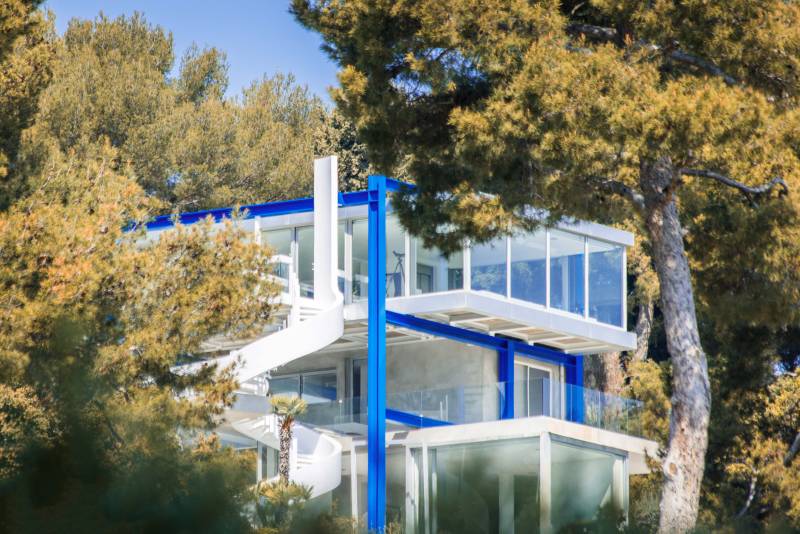 maison contemporaine à louer pour shooting cannes