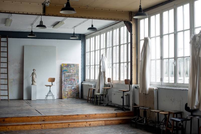 atelier d'artiste pour shooting paris