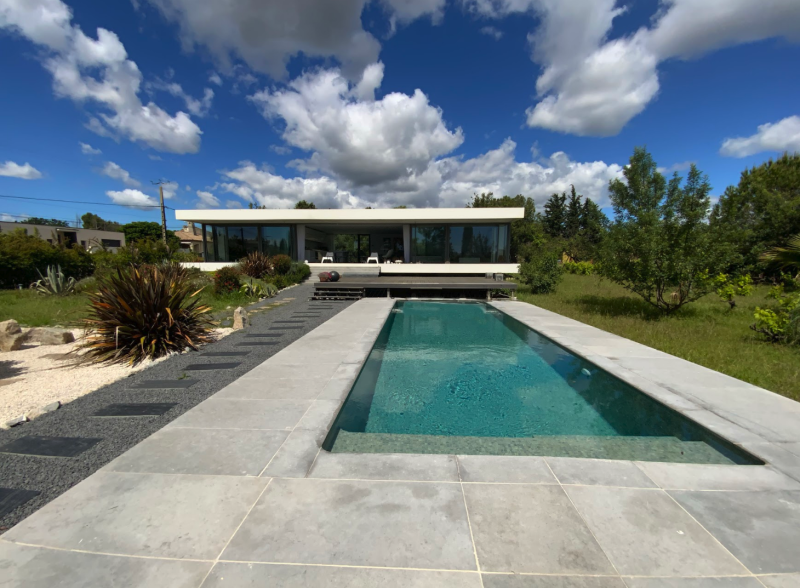 villa contemporaine à louer pour shooting Montpellier
