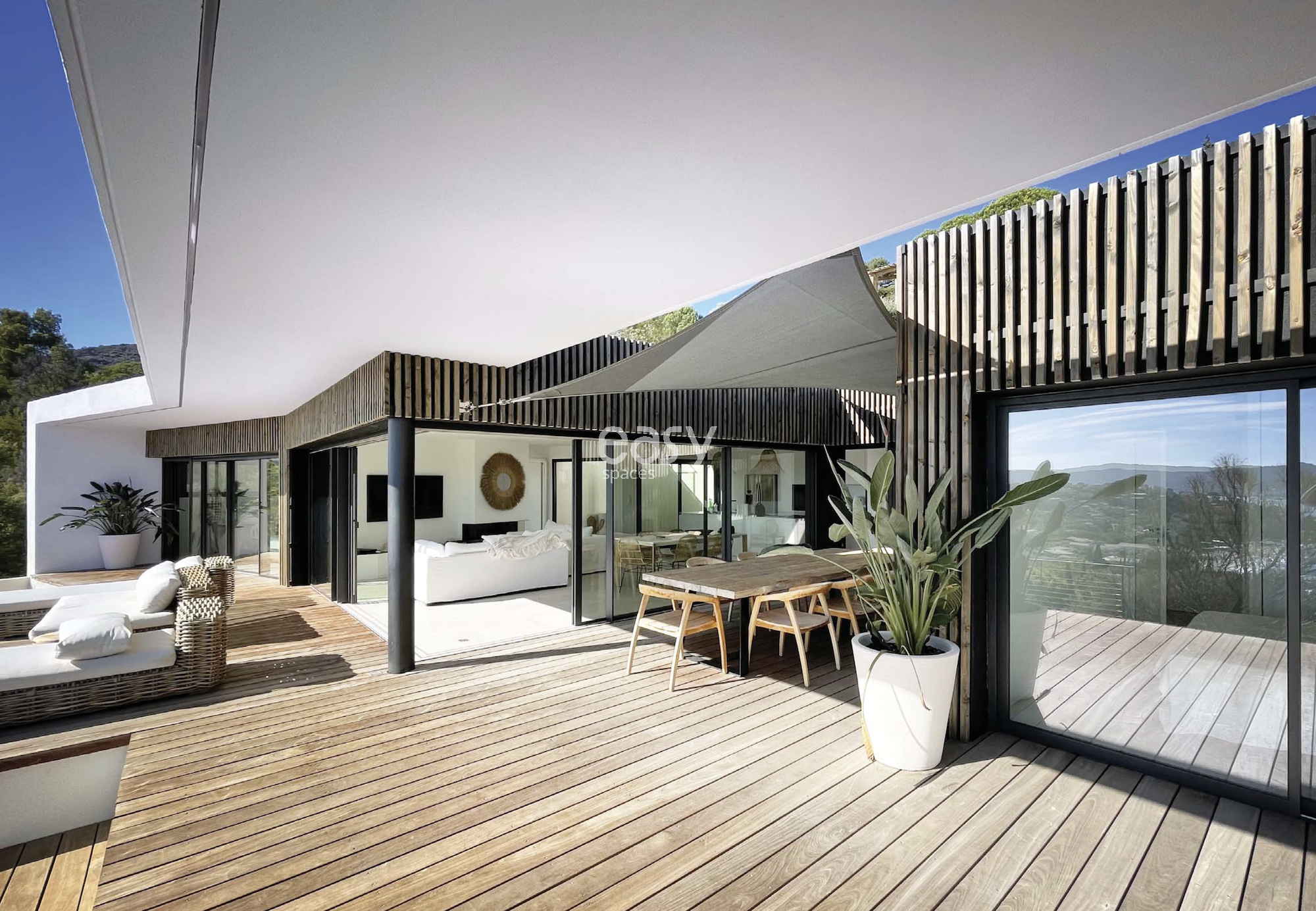 villa vue mer pour tournage dans le var