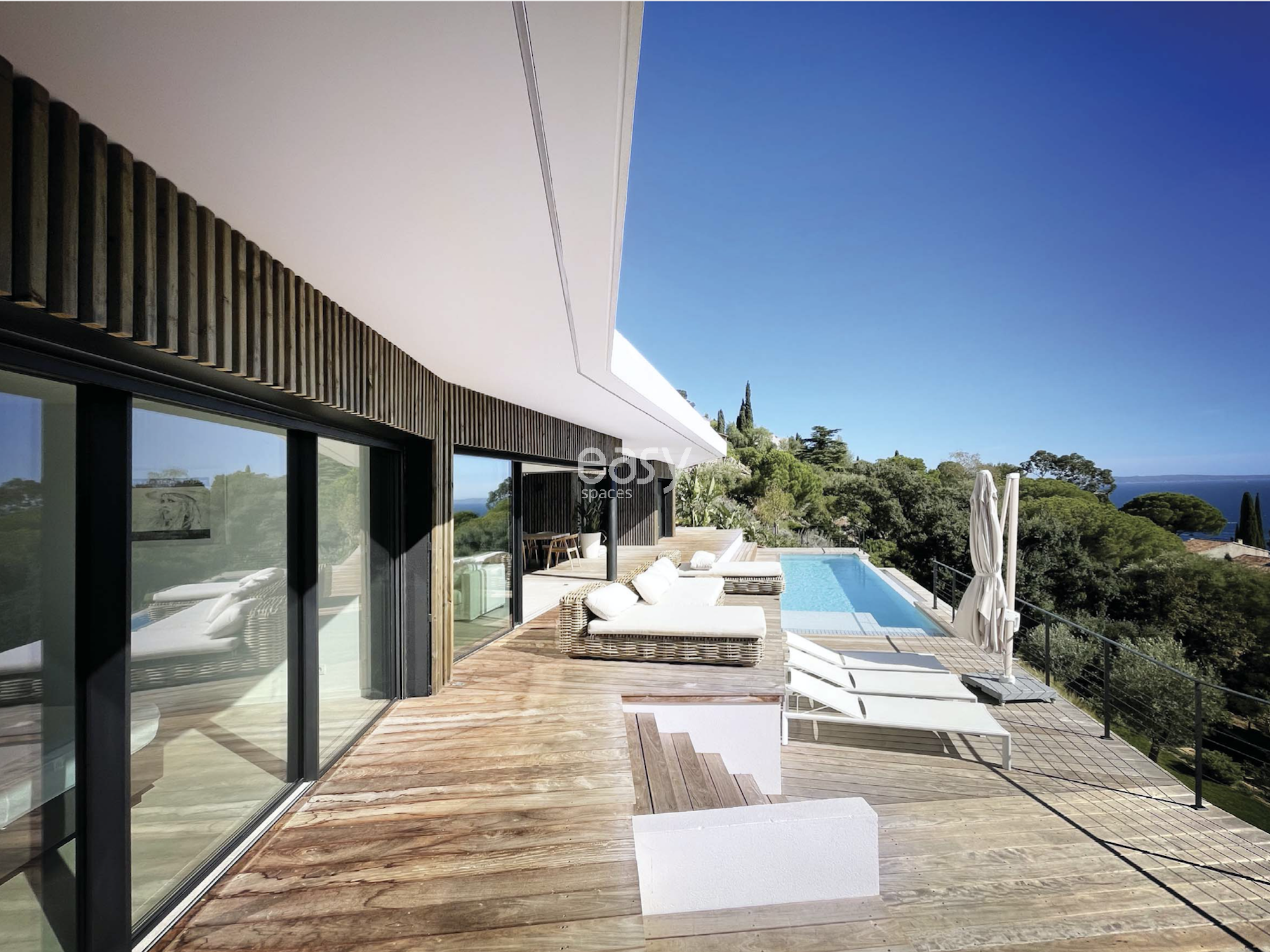 villa contemporaine pour prises de vues 83