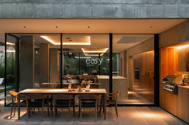 villa en beton brut pour shooting photo