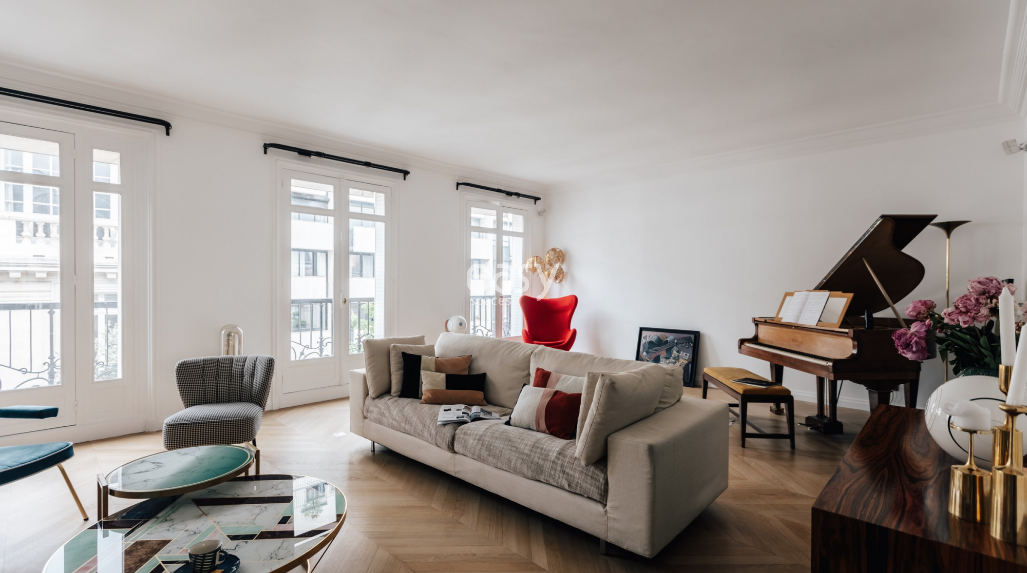 appartement haussmanien à louer pour shooting dans paris