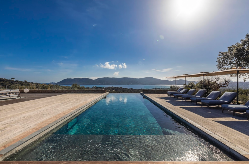 maison contemporaine à louer pour shooting en corse