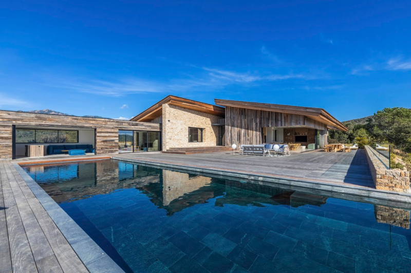 louer une maison vue mer pour shooting en corse