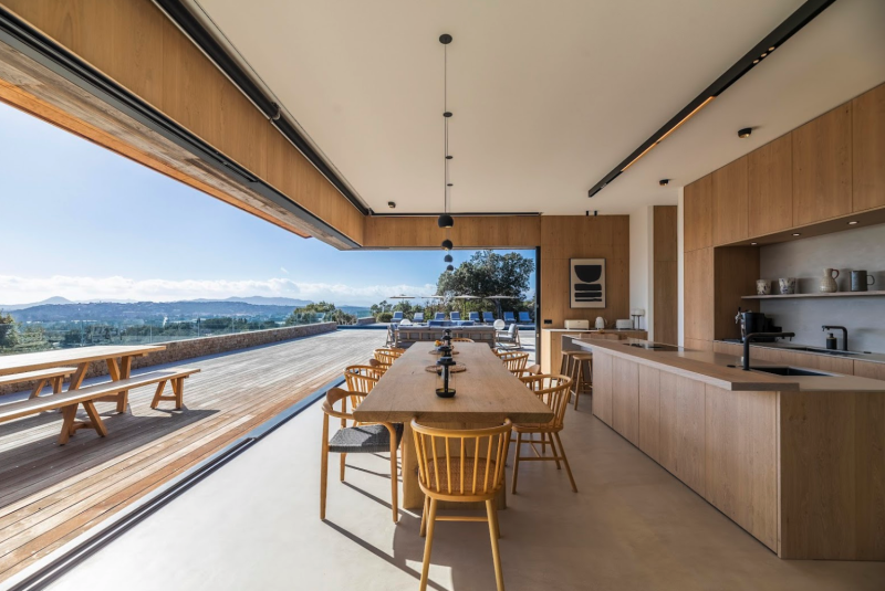 maison contemporaine en location pour shooting en corse