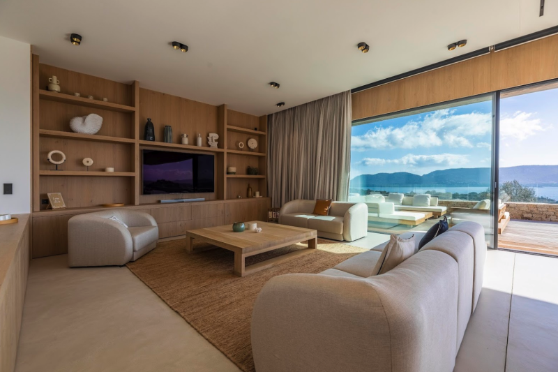 maison contemporaine en location pour tournage en corse