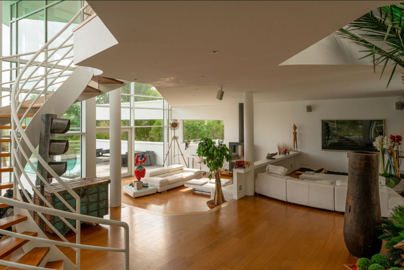 trouver une villa moderne pour un shooting à paris