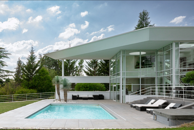 villa moderne atypique à louer pour prises de vues paris