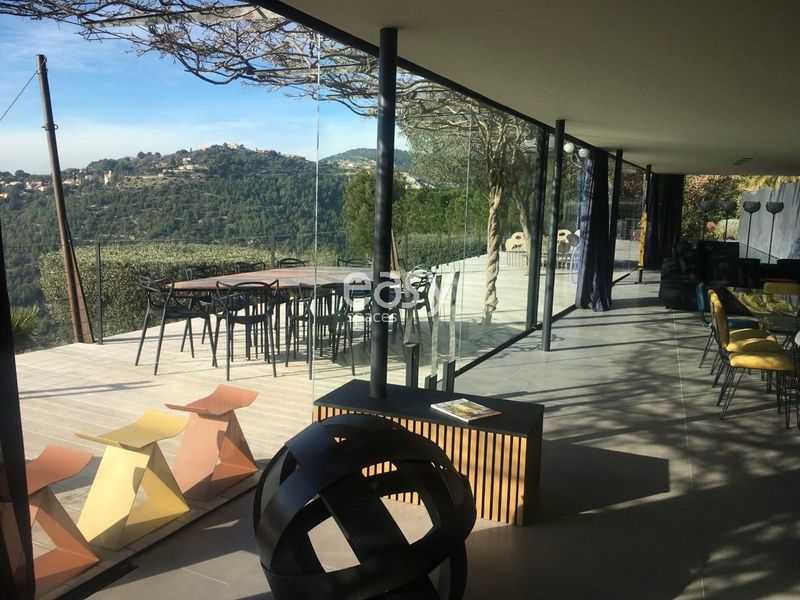 maison moderne pour tournage vue mer var