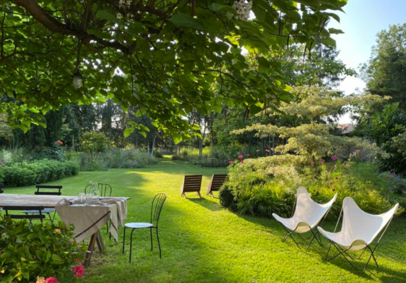 maison avec jardin pour shooting paris