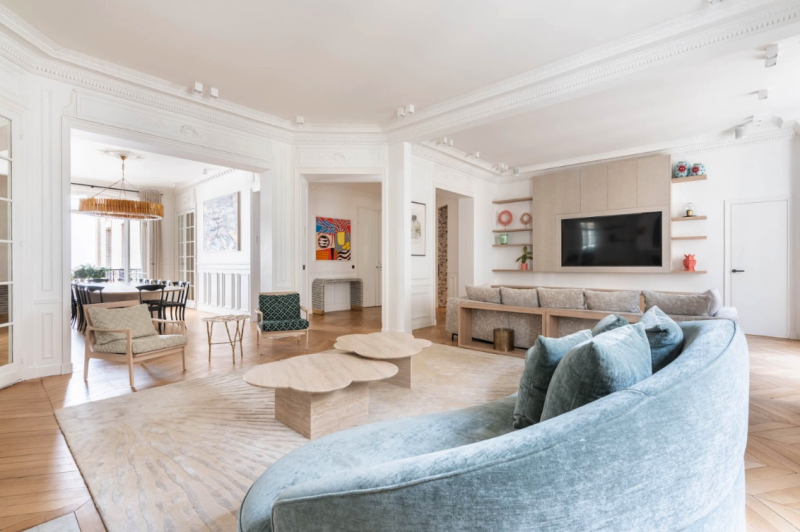 appartement haussmannien à louer pour tournage paris