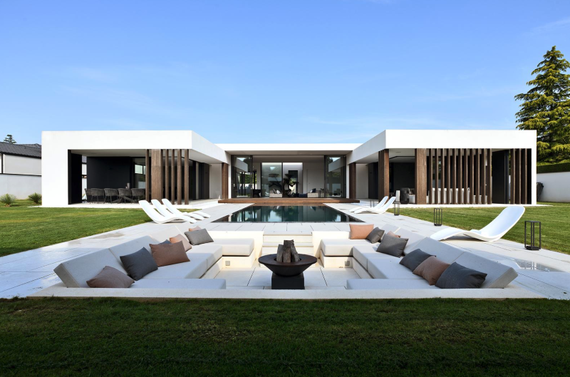 Louer une villa contemporaine pour shooting grenoble