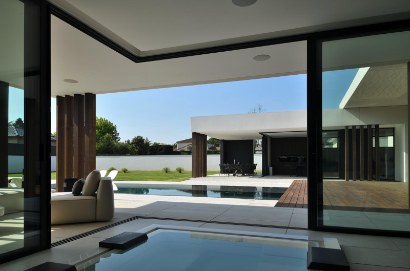 villa très moderne à louer pour un shooting