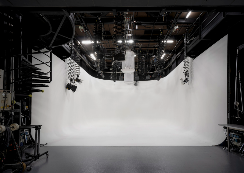 plateau télé dans le centre de paris