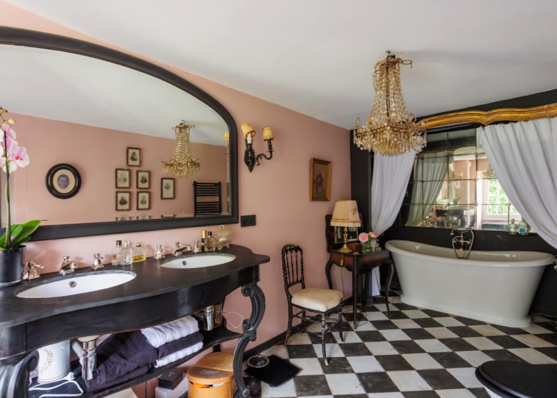 décor de type chateau pour shooting