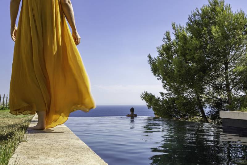 villa vue mer pour production photo marseille