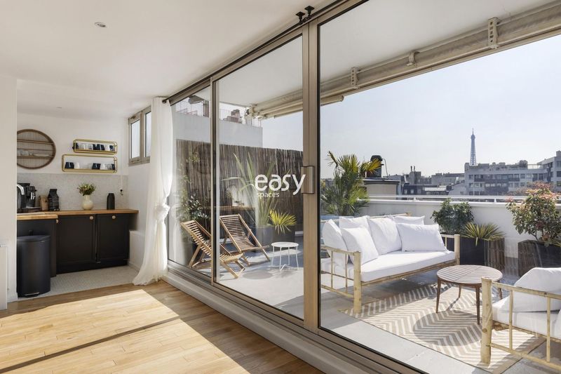 lieu avec terrasse à louer pour interview paris