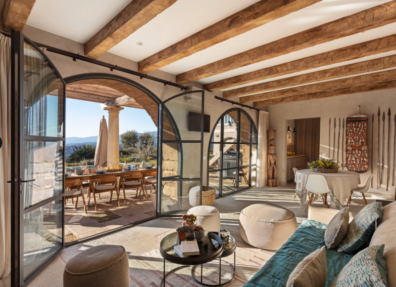 lieu de shooting vue mer cote d'azur