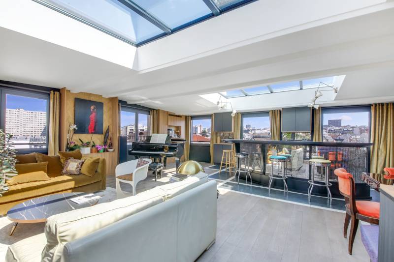 lieu de shooting vue sur les toits de paris