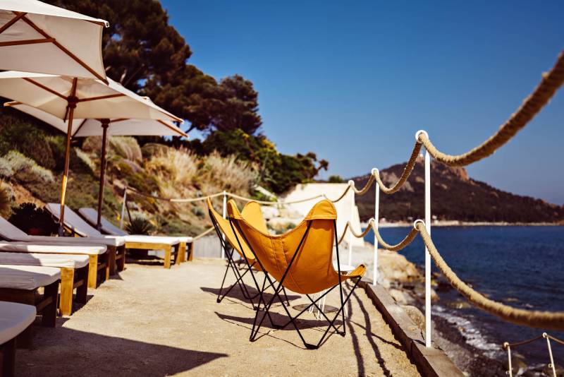 décor pour shooting vue mer