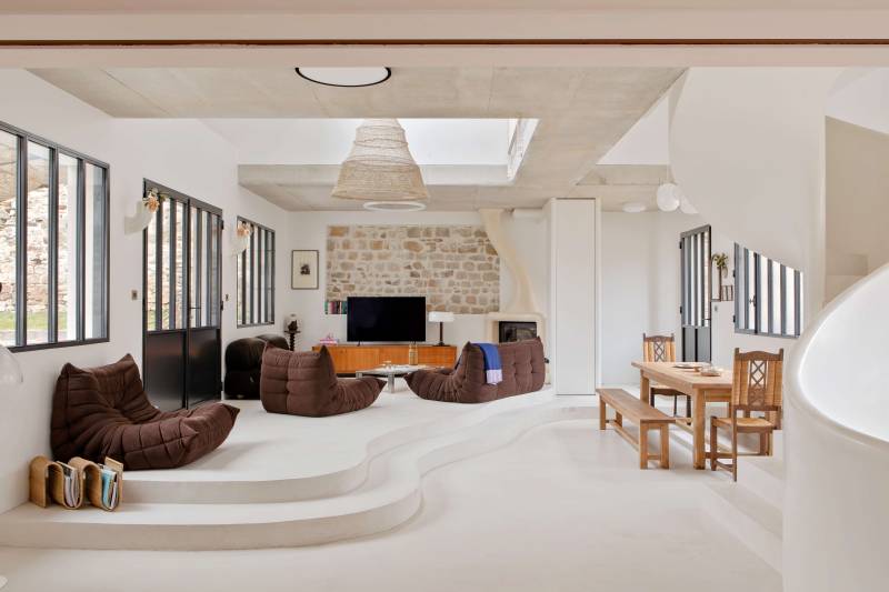 louer une maison brutaliste pour shooting paris