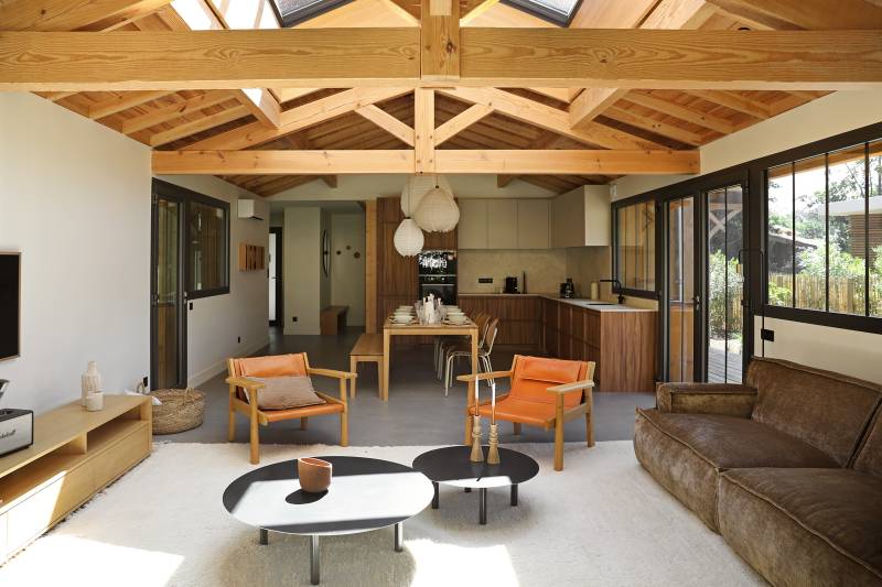 maison en bois à louer pour tournage hossegor